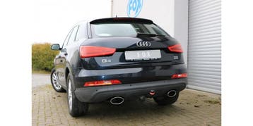 FOX Audi Q3 quattro diesel einddemper uitgang rechts/links -, Auto-onderdelen, Uitlaatsystemen, Verzenden, Nieuw