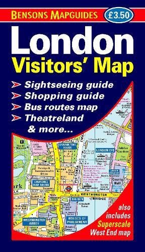 London Visitors Map, Verzenden, Nieuw