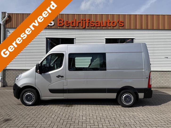 Renault - Master - Bestelbus dubbele cabine - T35 2.3 dCi, Auto's, Bestelauto's, Handgeschakeld, Diesel, Overige kleuren, Renault