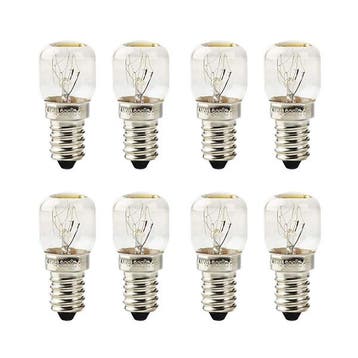 E14 Ovenlamp | Nedis | 8 stuks (15W, 80lm, Halogeen), Verzenden, Nieuw