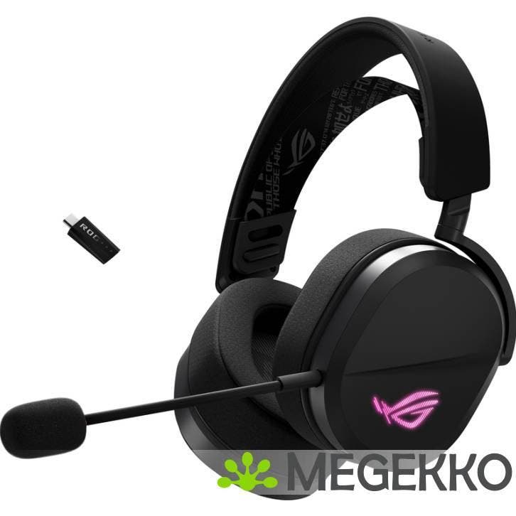 Asus ROG Pelta Draadloze Gaming Headset Zwart, Computers en Software, Headsets, Nieuw, Verzenden