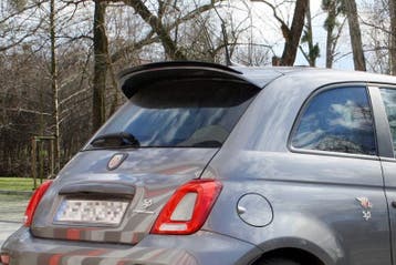 Spoiler Extentie Fiat 500 Abarth Facelift MK1 Glanzend, Ophalen of Verzenden, Nieuw