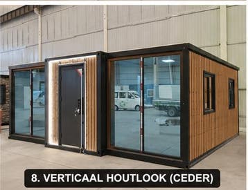 tiny house tuinkamer tuin kantoor gastenverblijf studio woon, Tot en met 4