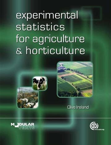 Experimental Statistics for Agriculture and Horticulture, Verzenden, Nieuw