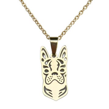 Fako Bijoux - Ketting Met Hanger - Stainless Steel - RVS -, Verzenden, Nieuw
