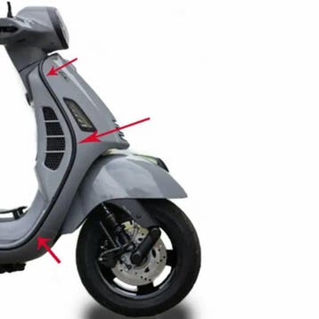 Sierstrip Beenschild - Rechts - Vespa GTS modellen tot, Ophalen of Verzenden, Nieuw