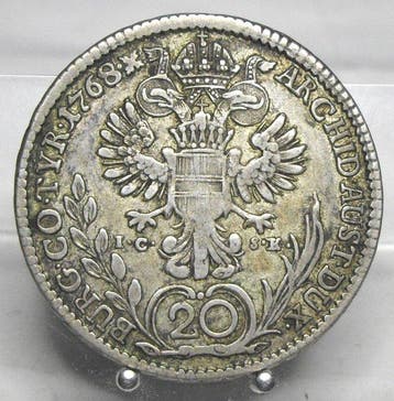 Oostenrijk. Maria-Theresia. 20 Kreuzer 1768 ICSK, Wien