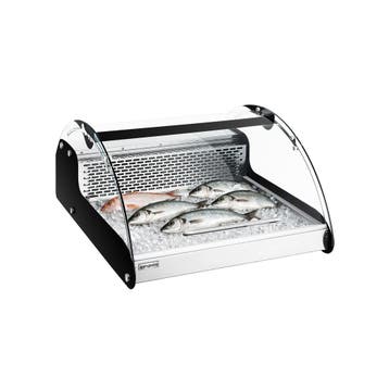 GGM Gastro | Koelvitrine - tafelmodel - voor voor verse vis, Verzenden, Nieuw in verpakking