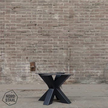 Stalen onderstel salontafel - Double x coffee leg - Nordstah, Verzenden, Nieuw