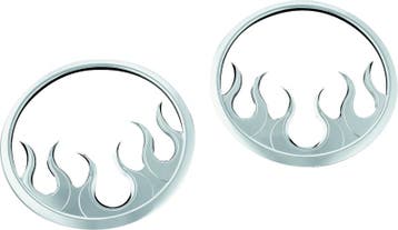Kuryakyn Flame Speaker Grills For 14-Up Touring Models, Ophalen of Verzenden, Nieuw