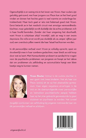Humeurkanker 9789493272064 Vroon Bouter, Verzenden, Zo goed als nieuw, Vroon Bouter