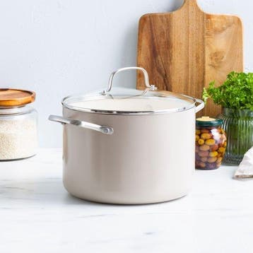 GreenChef Nordics keramische inductie soeppan met deksel, Verzenden, Nieuw
