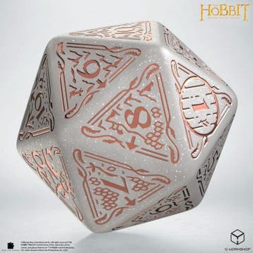 The Hobbit Spindown Jumbo Die Radiant TCG D20, Verzamelen, Verzenden, Zo goed als nieuw