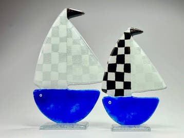 Studio Habrat - Beeldje - Sailing Boat (2) - fusie