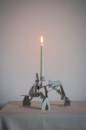 Vincent Decat - Taperstick (kleine blaker met een dunne, Antiek en Kunst