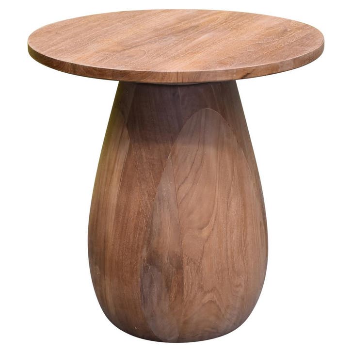 Madagascar bijzettafel 35x35xH40 cm, Tuin en Terras, Tuintafels, Nieuw, Teakhout, Ophalen of Verzenden