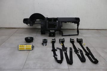 VW Touran 1T 03- dashboard console cockpit airbags, Verzenden, Gebruikt