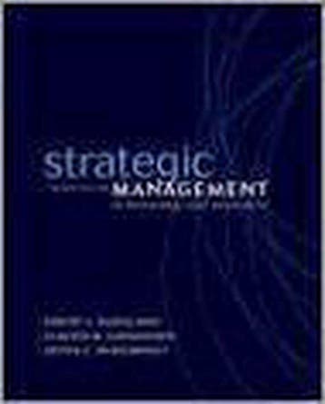 Boek Strategic Management Of Technology And Innovation 97800, Verzenden, Zo goed als nieuw