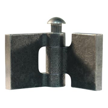 Novio Recht portierscharnier met rvs pen 30 x 30mm, Ophalen of Verzenden, Nieuw