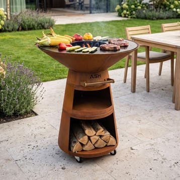 ASH Prestige Plancha BBQ Cortenstaal, Verzenden, Nieuw
