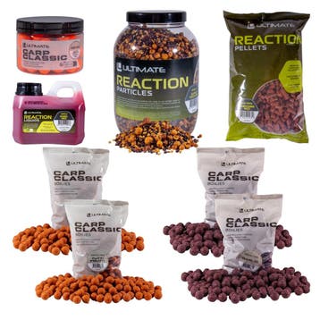 Ultimate Baits Carp Particles/Boilies Weekend Pack, Verzenden, Nieuw
