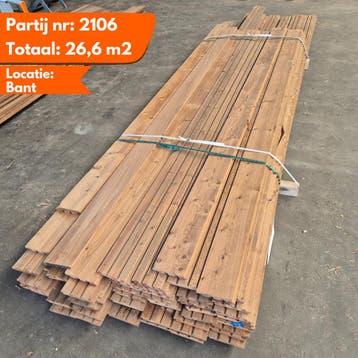 Thermo vuren triple rhombus 3000-4150x140-130x19mm, Ophalen of Verzenden, Nieuw
