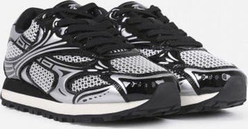 BRONX - Tronic - Vrouw - Sneakers - Zwart/Zilver - maat 36, Verzenden, Nieuw