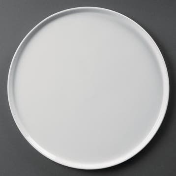 Olympia Whiteware pizzabord 33cm (4 stuks), Verzenden, Nieuw