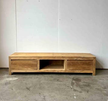 Modern ondiep tv-meubel Middelburg -  240 cm, Ophalen of Verzenden, Nieuw