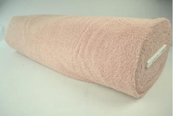 Dusty roze badstof - Rol van 10 meter - Snelle verzending, 120 cm of meer, Ophalen of Verzenden, Katoen, Roze