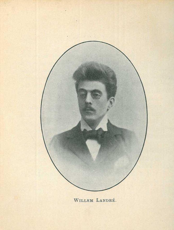 Portrait of Guillaume Louis Frederic Willem Landre, Antiek en Kunst, Kunst | Etsen en Gravures