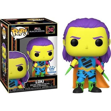 Funko Pop! Marvel Thor Ragnarok  Loki 242 Black Light Funko, Verzenden, Nieuw