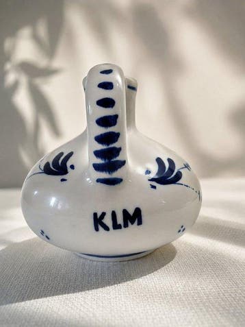 Zenith Gouda - Kruik - Delfts blauw - KLM Bols Jeneverkan