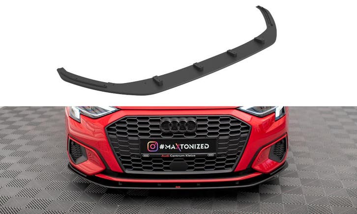 Voorspoiler Street Pro Audi A3 8Y Maxton, Auto-onderdelen, Overige Auto-onderdelen, Ophalen of Verzenden