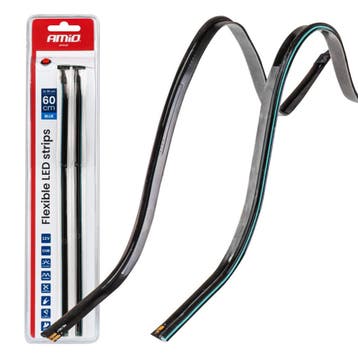 Flexibele LED COB-zijstrips – 12V – Blauw licht – Auto, Ophalen of Verzenden