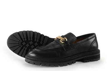 Sacha Loafers in maat 39 Zwart, Loafers, Verzenden, Zwart, Zo goed als nieuw