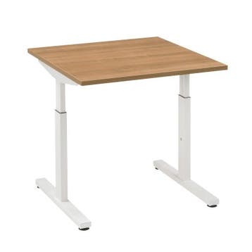 Recht T-poot bureau, 80 x 80 cm, Overige plaatsen, Ophalen of Verzenden, Nieuw in verpakking, Bureau