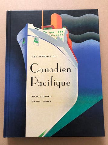 Canadien Pacifique - Affichekunst Boten en Treinen - FRANS, Ophalen of Verzenden, Zo goed als nieuw, Reclame