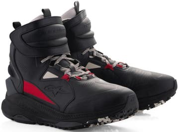 Alpinestars Speedstreet Zwart Ecru Fel Rood Motorschoenen, Nieuw met kaartje, Alpinestars, Laarzen, Heren