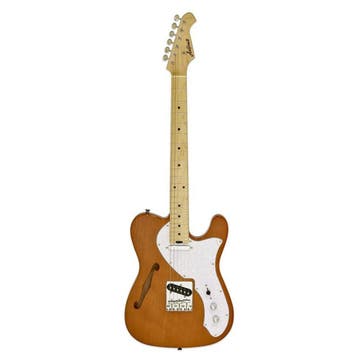 Aria TEG-TL Naturel Modern Classics Telecaster Hollowbody, Ophalen of Verzenden, Nieuw