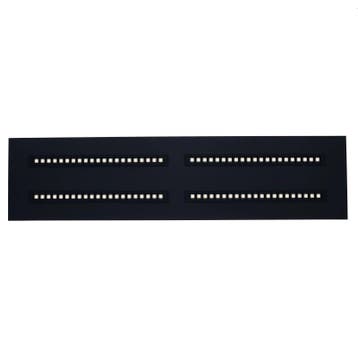 LED LOUVRE PANEEL | NOVA | 120X30CM | 36W | CCT-SWITCH | ZW, Ophalen of Verzenden, Nieuw in verpakking