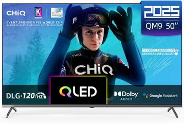 CHiQ – 4K Smart TV – Ultra HD – 50 – U50QM9V - Bu, Verzenden, Nieuw