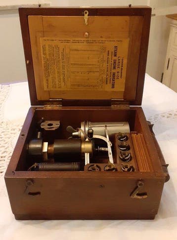 Industriële apparatuur - Verenigd Koninkrijk - Drukindicator, Antiek en Kunst