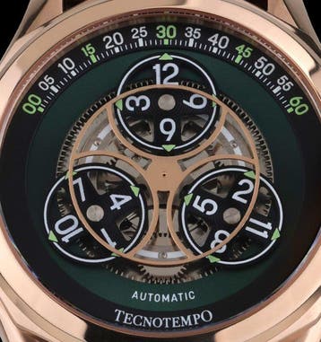 Tecnotempo - Rotation & Revolution - Automatic Japan Movt, Nieuw