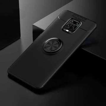 Xiaomi Redmi Note 7 Pro Hoesje met Metalen Ring  - Auto, Verzenden, Nieuw