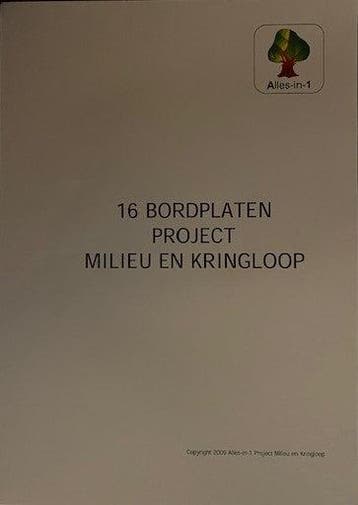 Alles-in-1 Bordplaten A3 Project Milieu en Kringloop (per gr, Verzenden, Nieuw