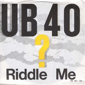 vinyl single 7 inch - UB 40 - Riddle Me, Verzenden, Zo goed als nieuw, 7 inch, Pop