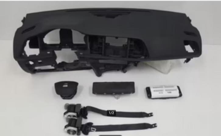 Dashboard + Airbags + Veiligheidsgordels SEAT LEON 3, Auto-onderdelen, Dashboard en Schakelaars, Gereviseerd, Seat, Verzenden