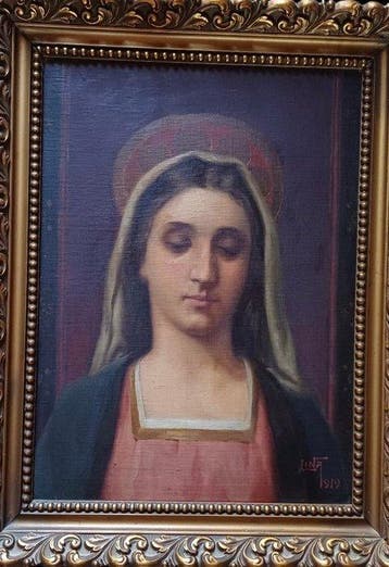 Attribuito a Lina Rosso (1888-1975) - Madonna