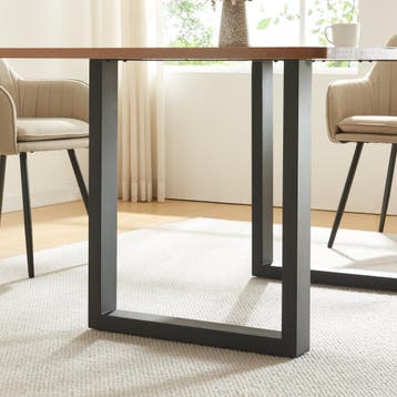 Stalen onderstel Makers set van 2 tafelpoot 72x60 cm zwart [, Verzenden, Nieuw